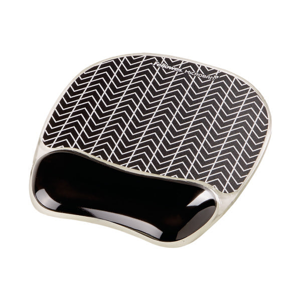 Fellowes Photo Gel Mouse Mat - Chevron