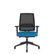 AX200AF Axent Mesh Chair With Height Adjustable Foldaway Arms front view