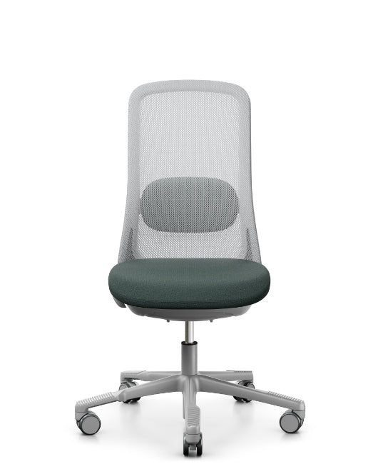 HÅG Sofi 7500 Chair in grey, front view