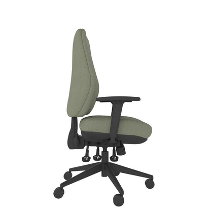 IT400 Upholstered High Back With Large Seat. Side view