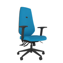 ME400 Activ Me Moulded Extra High Posture Chair in blue with black base