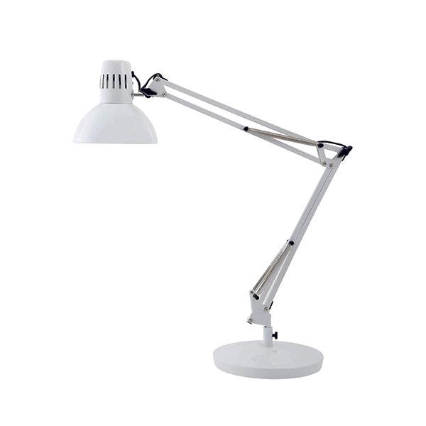 Alba Architect Desk Lamp - White 