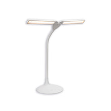 Alba Nomad Two Head Desk Lamp in white