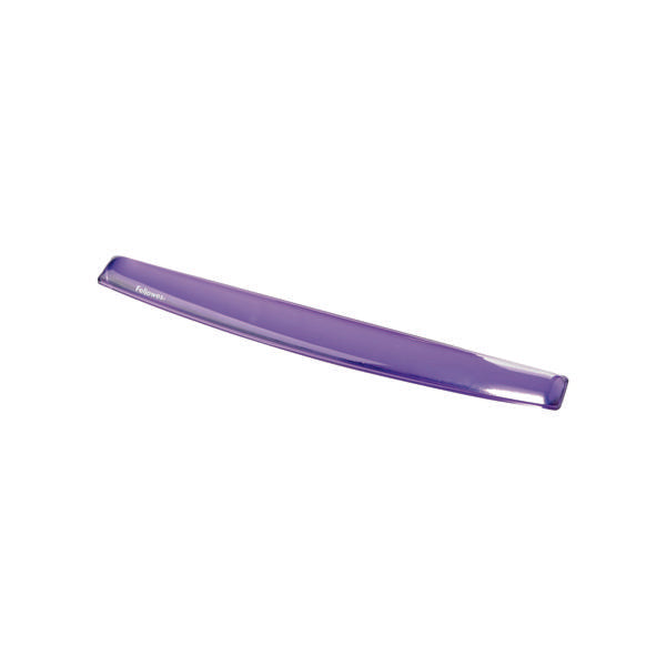 Fellowes Keyboard Crystal Gel Wrist Support in purple