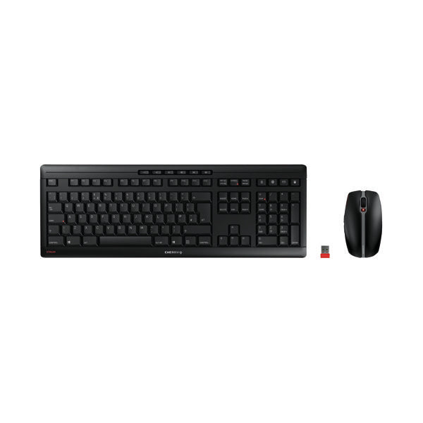 Cherry Stream USB Keyboard/Mouse Set - Black