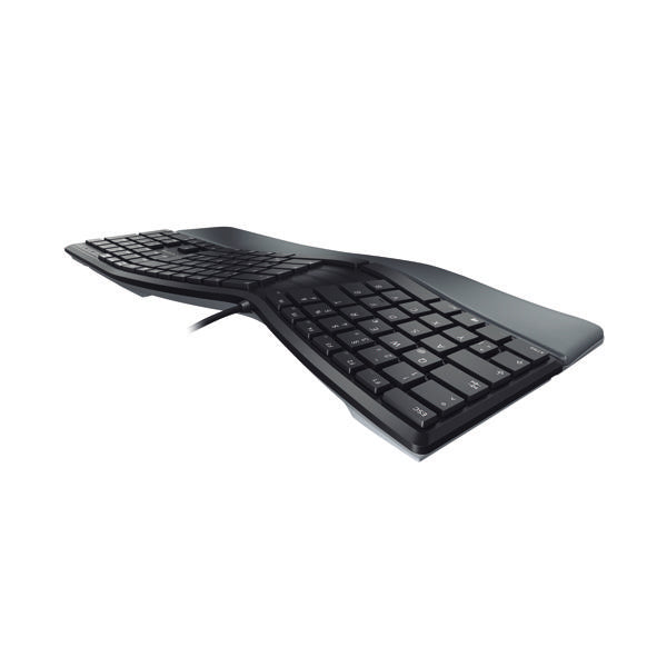 Cherry KC 4500 Ergo Wired Keyboard - Black