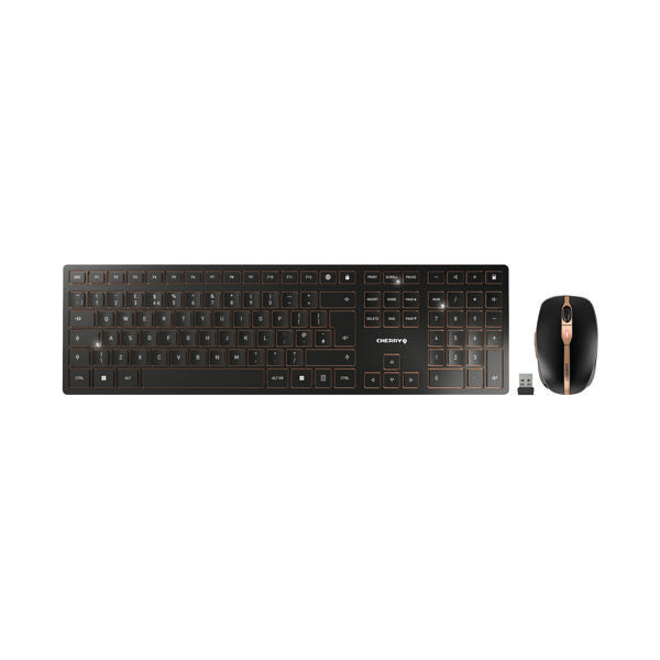 Cherry DW 9100 Keyboard Mouse Set in black