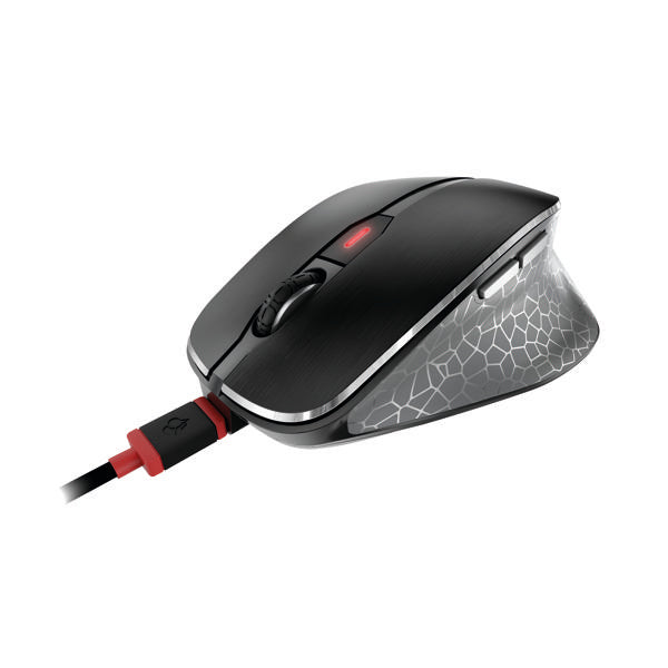 Cherry MW 8C Ergo USB Wireless Mouse - Black