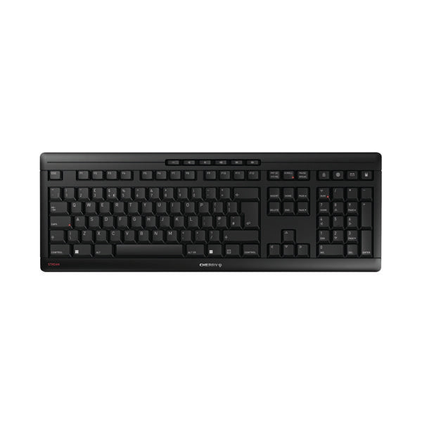 Cherry Stream Wireless Keyboard USB - Black