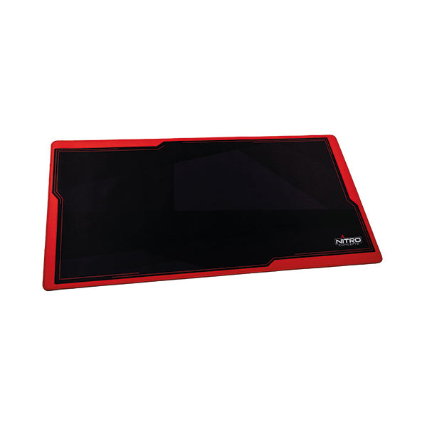 Nitro Concepts Desk Mat 1200mm - Black/Red