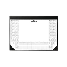 Durable Calendar Desk Mat 590x420 Black