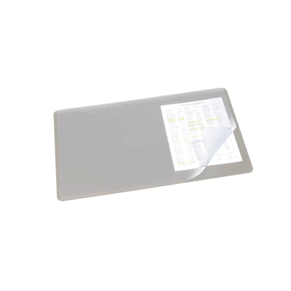 Durable Desk Mat 400x530mm - Grey