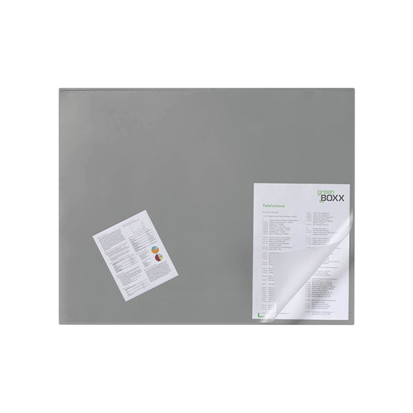 Durable Desk Mat 650x520mm - Grey