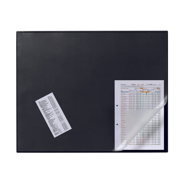 Durable Desk Mat 650x520mm Clear/Black
