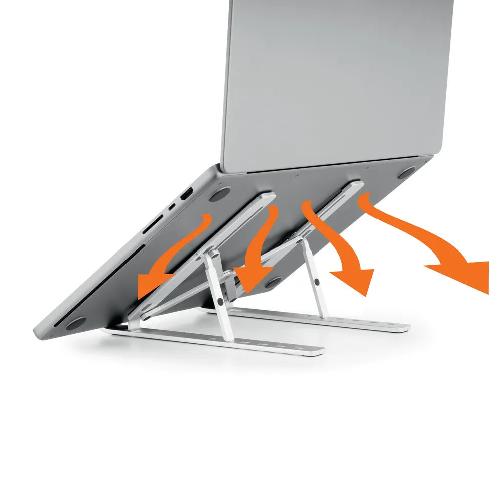 Durable Premium Foldable Laptop Stand Rise Aluminium