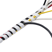 D-Line Cable Tidy Wrap 2.5m in white