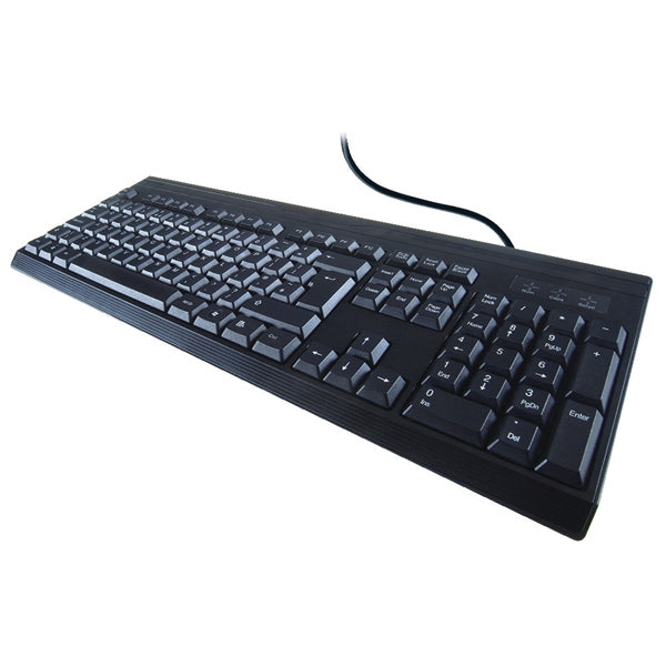 Computer Gear USB Standard Keyboard - Black