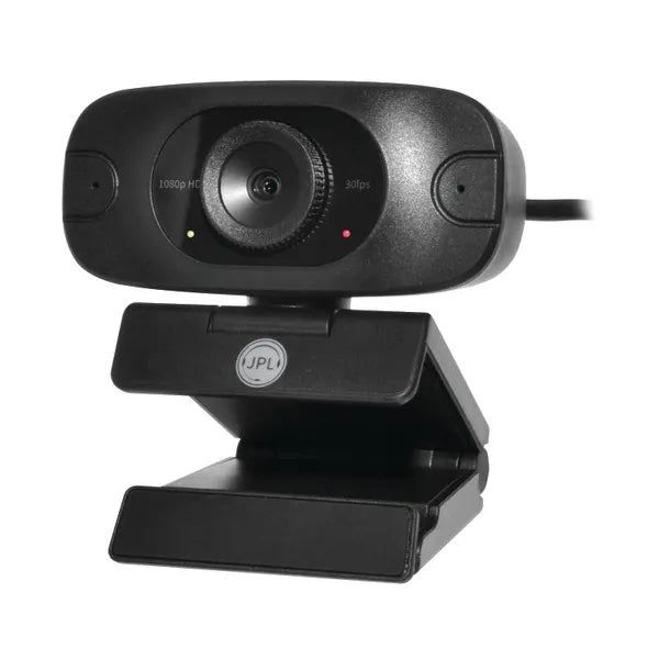 JPL Vision Mini Professional 1080P USB Webcam 30 FPS With Full HD Glass Lens Black VISION MINI side view