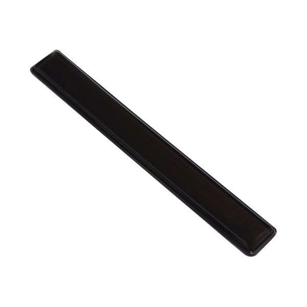Q-Connect Clear Gel Wristrest - Black