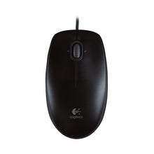 Logitech B100 Optical USB Mouse - Black