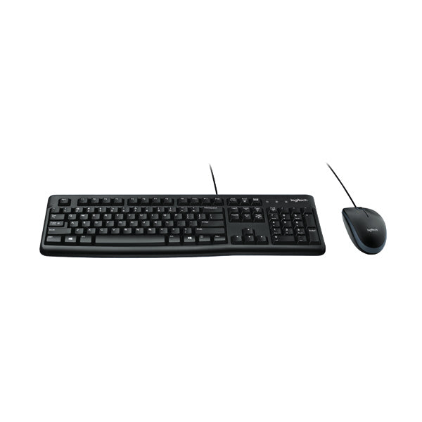 Logitech Wired Desktop Mk120 - Black