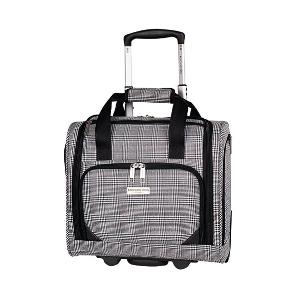 London Fog Newbury Under Seat Bag - Grey/Black