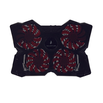 Surefire Bora Laptop Cooling Pad with red fan 