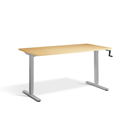 Elevate Core Manual Crank Handle Desk
