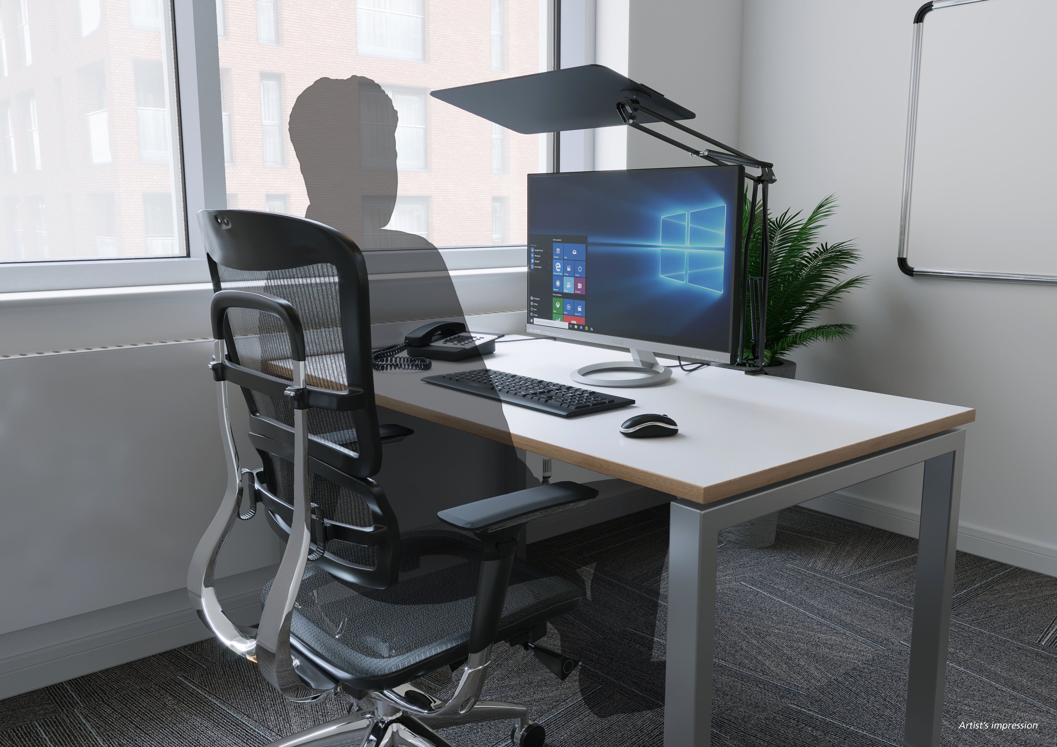 SuperSized SuperVisor light shield – PAM Ergonomics