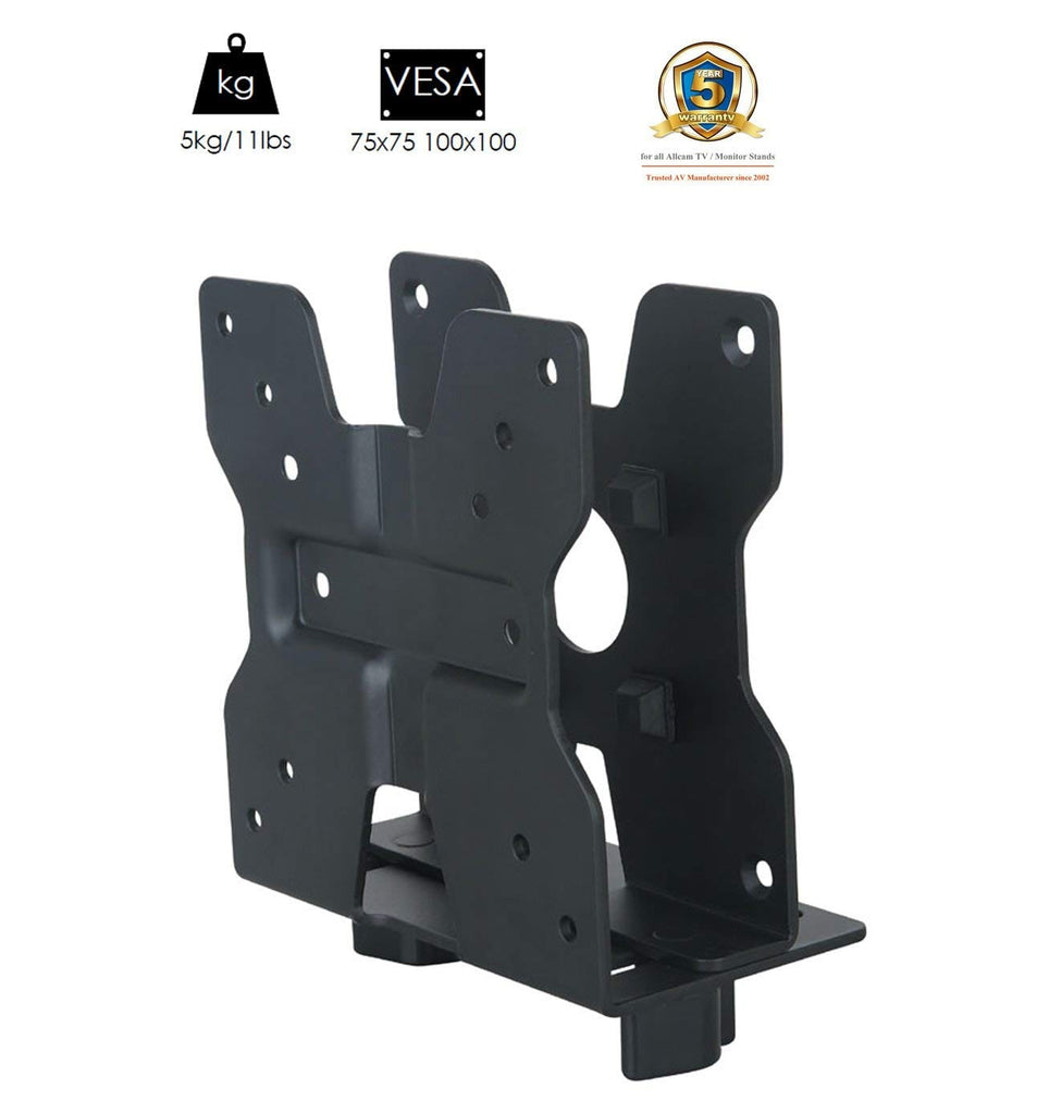 Thin Client VESA mount with Pole Clamp & Under-desk fixing tools