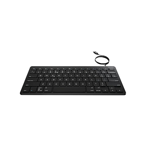 ZAGG QWERTY Keyboard USB-C UK Black