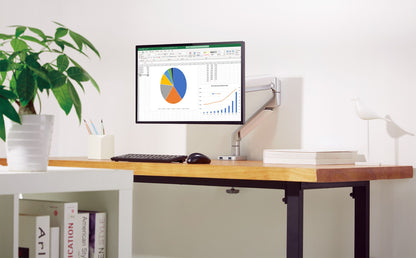 LCD 9kg Tilt/Swivel/Rotate, 2 USB3 Ports, VESA 75 or 100