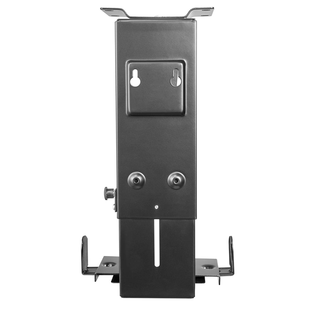 Under Desk CPU holder w/ Security Lock - Black