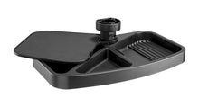 Underdesk Mouse Pad with Storage Compartments - Black
