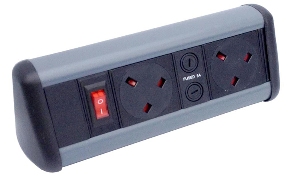 2 Power Sockets & 2 USB – PAM Ergonomics