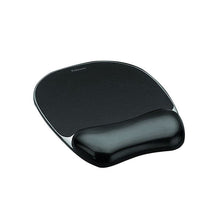 Fellowes Crystals Gel Mouse Pad - Black