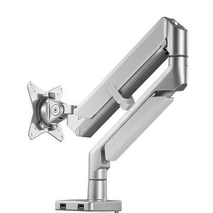 LCD 9kg Tilt/Swivel/Rotate, 2 USB3 Ports, VESA 75 or 100 single arm