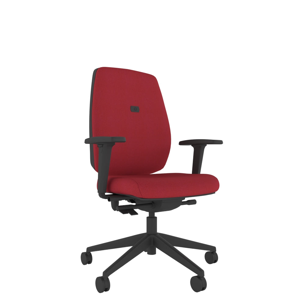YE102 YOU Upholstered Ergo Chair With 2D Arms