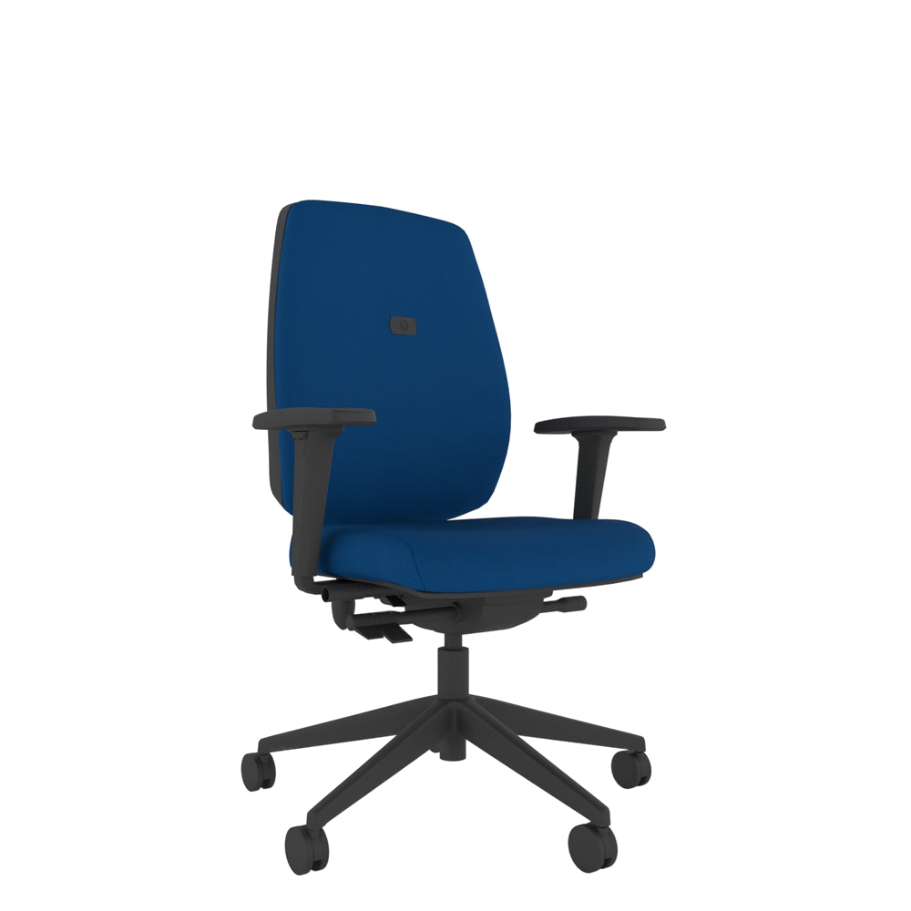 YE102 YOU Upholstered Ergo Chair With 2D Arms