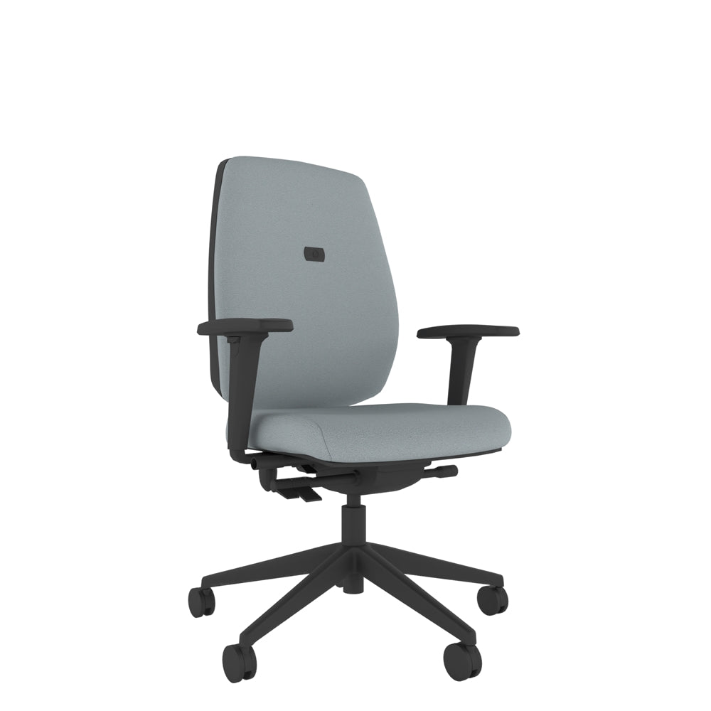 YE102 YOU Upholstered Ergo Chair With 2D Arms