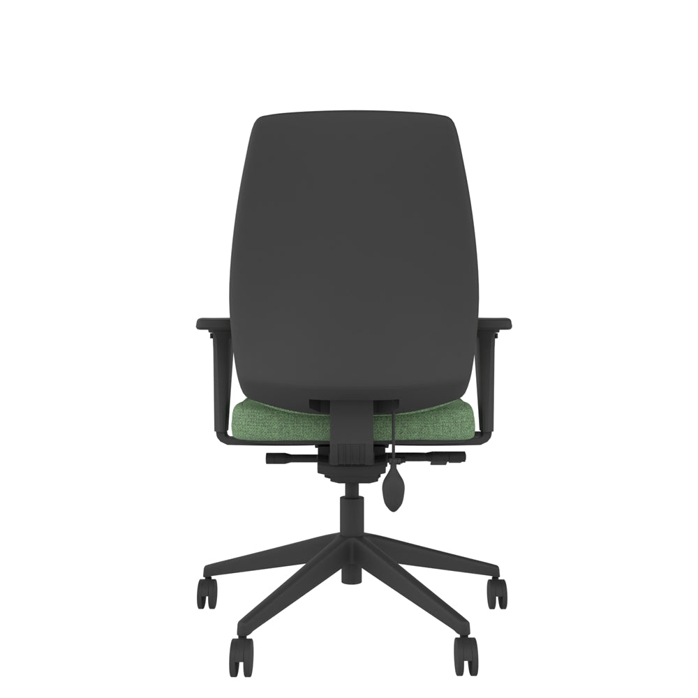 YE102 YOU Upholstered Ergo Chair With 2D Arms