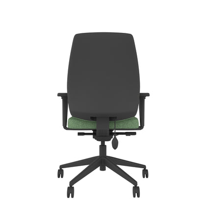 YE102 YOU Upholstered Ergo Chair With 2D Arms