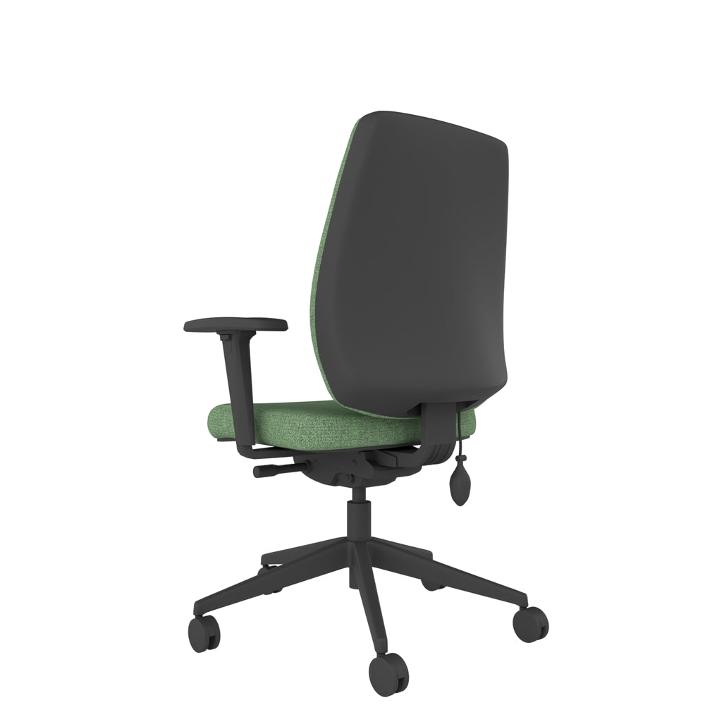 YE102 YOU Upholstered Ergo Chair With 2D Arms