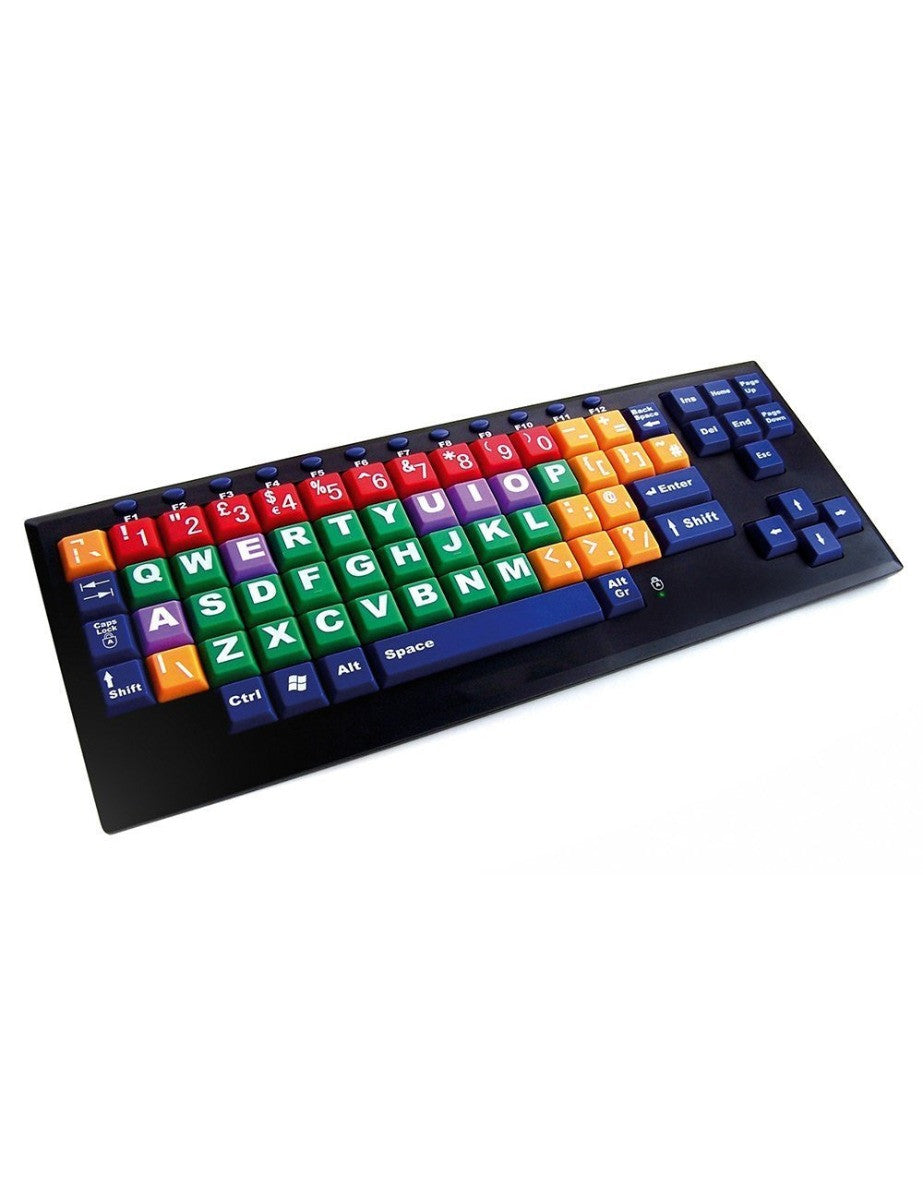 Multi-coloured Educational Key Monster Keyboard – PAM Ergonomics