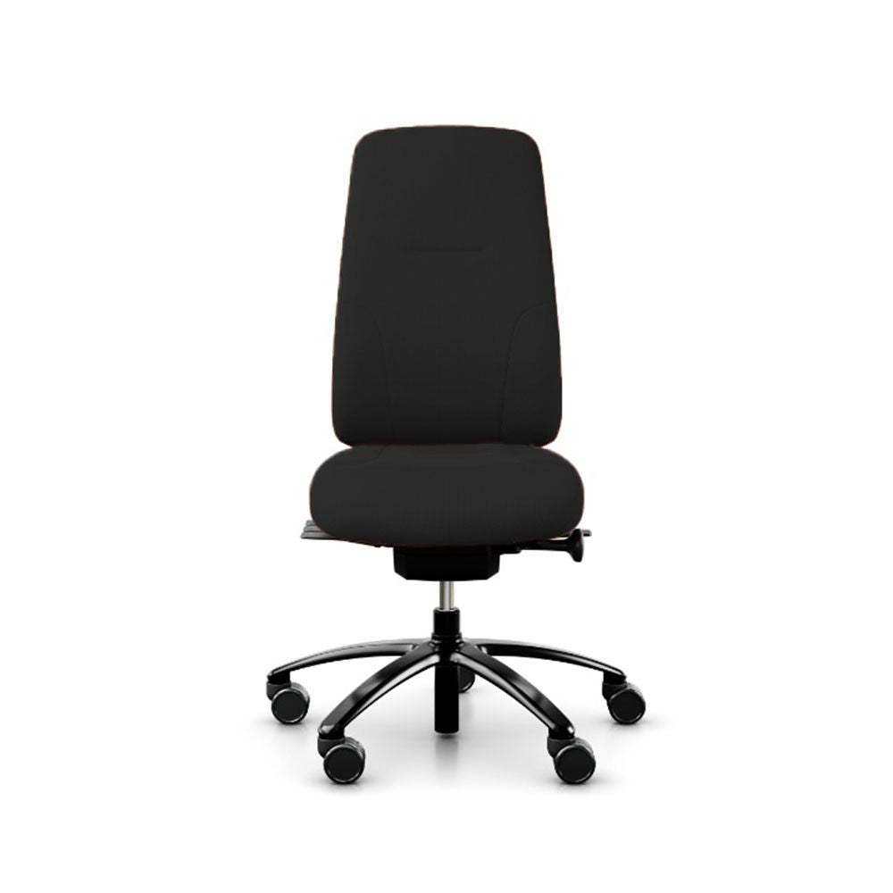 RH Logic 220 - High back chair in black without arms